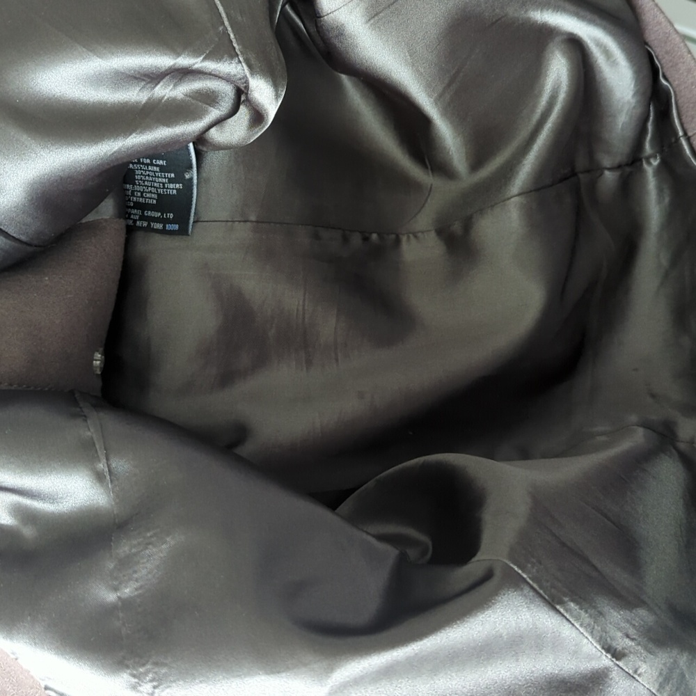 Kenneth Cole Reaction blend Wool Peacoat M - Picture 7 of 7